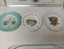Three Vintage Avon Plates  picture
