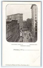 c1905's Industrial Trust Co. Banigan Bldg. Weybosset St. Providence RI Postcard picture