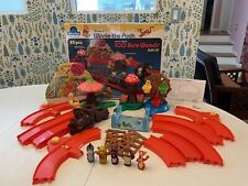 1988 Winnie the Pooh 100 Acre Woods Train Playset Spectra Toys Sears Complete picture