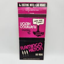 Vintage Matchbook Flamingo Hilton Casino Las Vegas 1970s 1980s Collectible picture