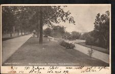 Antique Old Postcard Riverside Park Toledo OH 1907 Flag Cancel picture