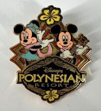 2008 WDW Disney's Polynesian Resort Mickey and Minnie Pin picture