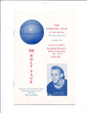 1953 Loyola University of the south Basketball Program unscored bx12 picture