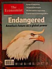 Trump THE Economist MAGAZINE November 2017 Endangered Trump MAGAZINE picture