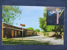 1950s Vernal Utah Echo Park Lodge Motel Postcard picture