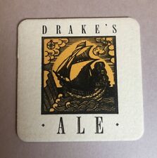 Drakes Ale  Craft Beer Coaster San Leandro California￼ picture