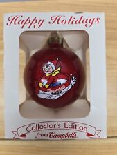 1996 Campbell's Soup Ornament Happy Holidays Collector's Edition picture