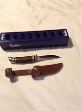 VINTAGE LINDER RANGER FIXED BLADE W/ SHEATH NEW IN BOX #440108 picture