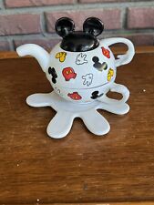 Vintage Walt Disney Thailand Mickey Mouse, Tea For One, Cup & Teapot Saucer Set picture