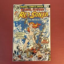 RED SONJA Marvel Feature #4 Comic Book She Devil w/ A Sword VFNM Frank Thorne picture