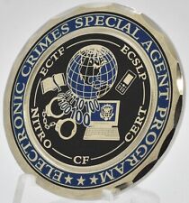 Secret Service Electronic Crimes Special Agent Program ECSAP Challenge Coin picture