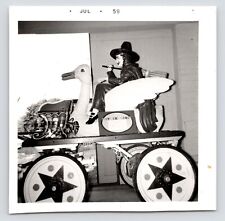 c1950s~Mother Goose Witch~Vintage Circus Display~Baraboo WI~Museum~VTG Photo picture