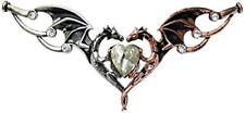 Anne Stokes Briar Dragon Heart For Happy Relationships Pewter Hedgeband picture