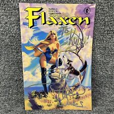 FLAXEN Comic Book Number 1 Signed Autographed by Susie Owens VGC picture
