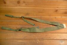 Vintage US Army WW2 Packboard Green Canvas STRAPS for Military Plywood Backpack picture