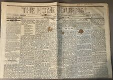 The Home Journal - November 17, 1849 - New York Poetry, Advertising, Stories picture