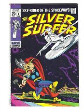 Silver Surfer #4 1969 VF- Beauty Classic Thor Cover John Buscema Combine Ship picture