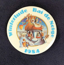 Button Winterlude Bal de Neige 1984 2 1/4