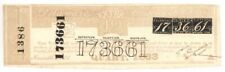 1833 dated Lottery Ticket - Newcastle Delaware - Americana - Miscellaneous picture