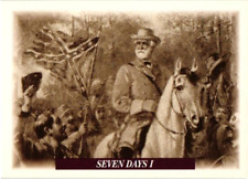Gen. Robert Lee Seven Days I 1991 Tuff Stuff The Civil War Card picture