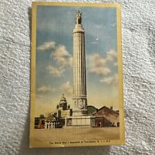 War Memorial Monument Providence Rhode Island RI Postcard picture