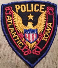 IA Atlantic Iowa Police Shoulder Patch picture