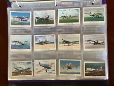 1940s Tobacco Cards Wings Series C Complete 50 Cards picture