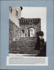 France, Chamousset, Perron du Château vintage print print print print print print period 30 picture