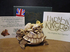 Harmony Kingdom Opposites Attract Aesop’s Fable Hare and Tortoise UK Made picture