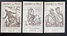 WWI How French Soldiers Spent Christmas Day in 1915 During the War (3) Postcards picture