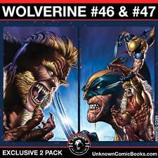 [2 PACK] WOLVERINE #46 & #47 UNKNOWN COMICS MICO SUAYAN EXCLUSIVE VIRGIN VAR (04 picture