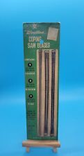 NOS Pack of 6 Vintage Westline Coping Saw Blades 3 Sizes picture