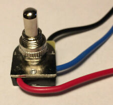 New 3-way, 4 position Nickel Push Canopy Switch, 3/8