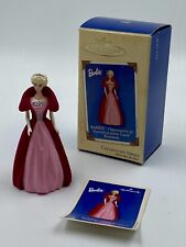 2001 Hallmark Celebration Barbie Sophisticated Lady Fashion Christmas Ornament picture