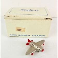  Vintage Hudson Pewter #2905 Mini Airplane 1983 picture
