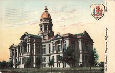 State Capitol Cheyenne WY Wyoming 1910 Postcard B365 picture