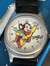 Collectible 1994 Mighty Mouse Fossill Watch LI- 1275 picture
