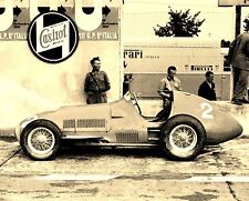 1951 FERRARI Italian Grand Prix Winner Classic Retro Race Car Picture Photo 8x10 picture