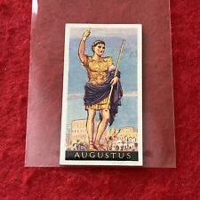 1936 Godfrey Phillips “Famous Minors” AUGUSTUS Tobacco Card #48  EX-NM Condition picture