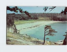 Postcard Sand Beach Acadia National Park on Mount Desert Island Maine USA picture