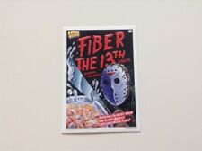 2011 WAX-EYE CEREAL KILLERS FRIDAY THE 13TH PARODY, FIBER THE 13TH #11 NM JASON picture