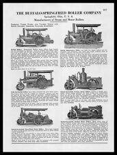 1926 The Buffalo Springfield Roller Company Ohio Steam & Motor Rollers Print Ad picture