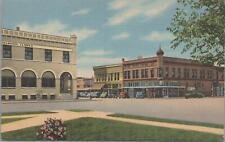 Postcard Tenth and New York Streets Alamogordo NM 1947  picture