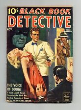 Black Book Detective Magazine Pulp Nov 1941 Vol. 14 #1 GD/VG 3.0 picture