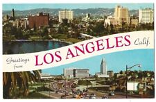 Greetings From Los Angeles c1955 Freeway, Civic Center, MacArthur Park, Wilshire picture