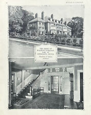 Ralph W Harbison Home 1915 Sewickley PA MacClure & Sphar Architects 2 Pages Pics picture