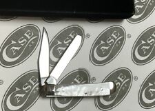 2 Blade CASE Tiny Trapper MOTHER OF PEARL Knife 82154 SS  MOP 2004 picture
