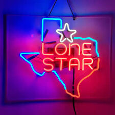US STOCK Lone Star Beer Texas Neon Sign 19x15 Beer Bar Cave Pub Wall Decor picture