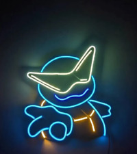 SQUIRTLE NEON LIGHTS LED SIGN RAVE Decor Gift HOME ART OFFICE SALON GAME NIGHT picture