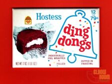 Vintage Hostess Ding Dongs box art 2x3